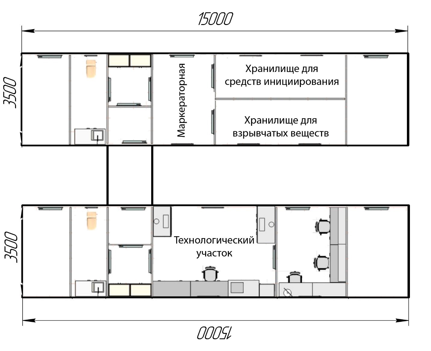 Комплексы подготовки, испытания и хранения ВВ купить в Челябинске по низкой  цене с доставкой по Роcсии | НПО АРОСА